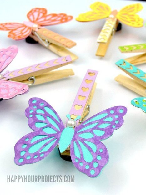 5 Easy Crafts With Clothespins | Arts & Crafts | Scoop.it