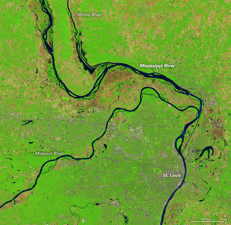 Flooding Continues Along the Mississippi - Earth Observatory | NASA.gov | Operation Deimos | Scoop.it