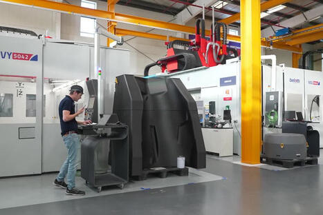 VIDEO. Elle fabrique des outils XXL, l'une des plus grosses imprimantes 3D du monde est au Havre | Une semaine d'actu - Newsletter de veille de l'AURH | Scoop.it