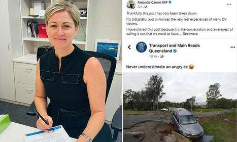 Queensland Transport deletes post 'making light of domestic violence' | Daily Mail Online | Operation Oya | Scoop.it