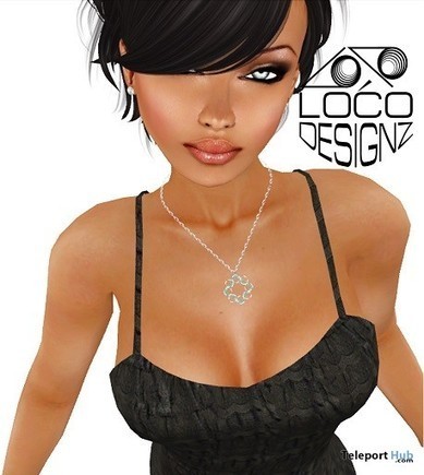 Turquoise Ring of Circles Necklace by Loco Designz | Teleport Hub - Second Life Freebies | Second Life Freebies | Scoop.it