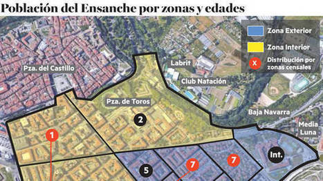 El II Ensanche, el foco comercial de Pamplona, pero con un millar de viviendas vacias | Ordenación del Territorio | Scoop.it