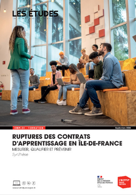 Rupture des contrats d'apprentissage en Ile-de-France/Institut Paris R&eacute;gion [&eacute;tude] | Formation professionnelle : environnement et dispositifs | Scoop.it