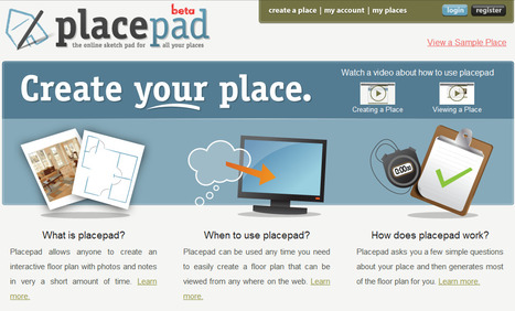 Placepad. Créez les plans d’une maison. | Time to Learn | Scoop.it