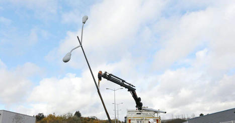 Transport. Rocade de Besan&ccedil;on&nbsp;: les poteaux d&rsquo;&eacute;clairage d&eacute;mont&eacute;s et recycl&eacute;s | Revue de presse | L'habitat & son environnement dans le Doubs : Architecture. Urbanisme. Environnement. Paysage. Logement | Scoop.it