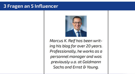 3 questions to 5 influencers | From Around The web | Scoop.it