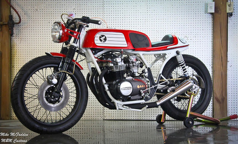 Honda CB550 Cafe Racer ~ Grease n Gasoline | Cars | Motorcycles | Gadgets | Scoop.it