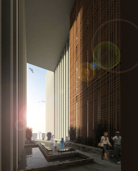 Skyscraper Facade Reinvented for Extreme Desert Climate | The Architecture of the City | Scoop.it