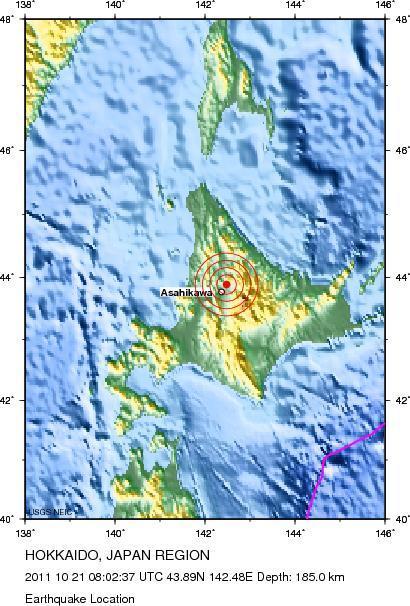 Magnitude 6.1 Earthquake  HOKKAIDO JAPAN | Japan Tsunami | Scoop.it
