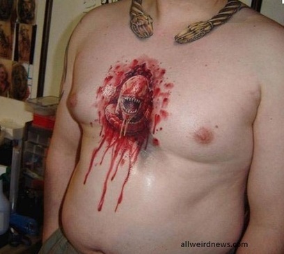 More Crazy Tattoos | Strange days indeed... | Scoop.it