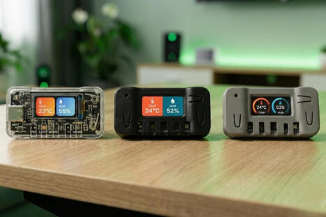 EnviroGo ESP32-S3 wearable environmental monitor features 7 sensors (Crowdfunding) - CNX Software | Embedded Systems News | Scoop.it