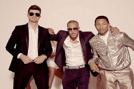 Robin Thicke, T.I. and Pharrell Fighting Marvin Gaye Estate Over "Blurred Lines" | GetAtMe | Scoop.it