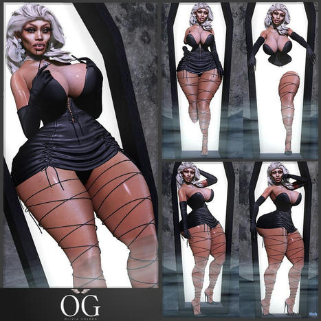 Pose Pack No. 9 October 2021 Group Gift by Olivia Golden | Teleport Hub - Second Life Freebies | Second Life Freebies | Scoop.it