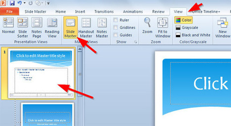 How to Add Slide Numbers to a PowerPoint Template | PowerPoint Presentation | PowerPoint presentations and PPT templates | Scoop.it