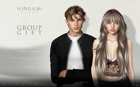 Hair Gift 05 For Men & Women September 2025 Group Gift by WINGSDG | Teleport Hub - Second Life Freebies | Second Life Freebies | Scoop.it