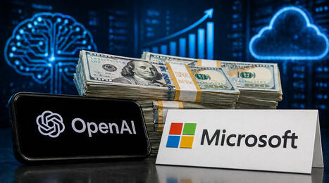 Fin de l&rsquo;exclusivit&eacute;, revenus plafonn&eacute;s : les coulisses du nouveau deal Microsoft et OpenAI | Veille | Scoop.it