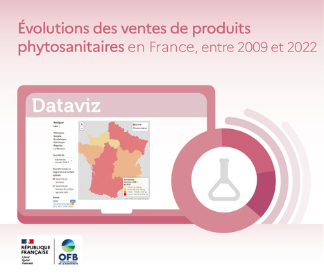 Dataviz - Les produits phytopharmaceutiques en France, évolution des ventes entre 2009 et 2023 | Biodiversité | Scoop.it