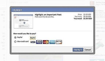 Facebook payant c'est parti | R&eacute;seaux et m&eacute;dias sociaux, veille, technique et outils | Scoop.it
