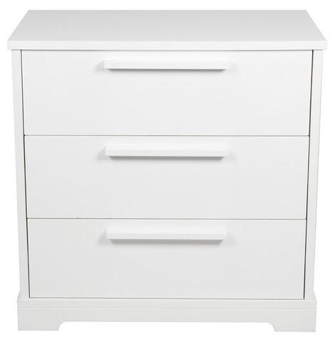 Letto 3 Drawer Chest White Chest Of Drawers
