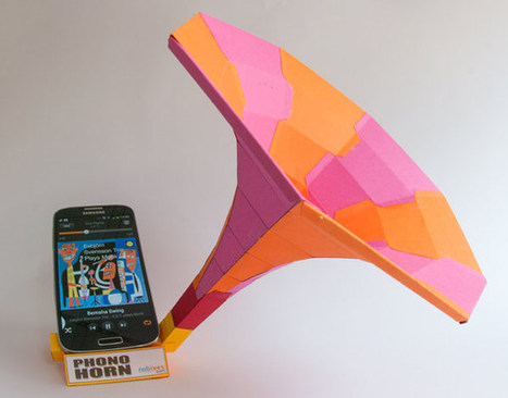 Phono Horn | Rob Ives | Paper is beautiful | Scoop.it