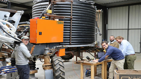 Robot d'irrigation pour légumes de plein champs Osiris Oscar - Entraid | Pour innover en agriculture | Scoop.it