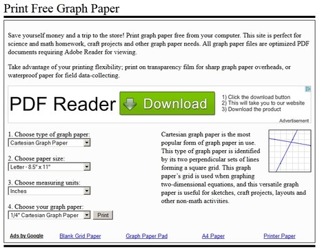 Print Free Graph Paper | tecno4 | Scoop.it