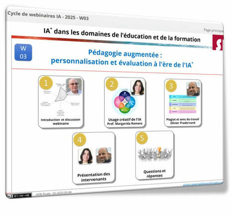 Cycle de webinaires « IA et éducation » : les replays vidéo | Innovation et transformation pédagogique | Scoop.it