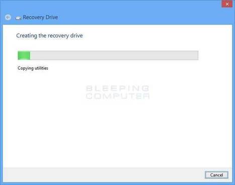 How to create a bootable USB Flash Recovery Drive in Windows 8 | Win 8 | Scoop.it