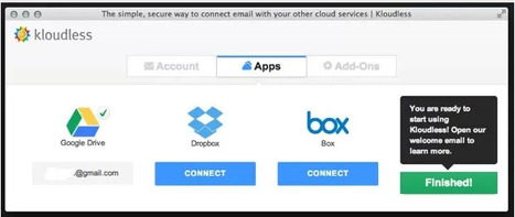 Transfiere archivos de Gmail a DropBox, Google drive o Box automáticamente | TIC & Educación | Scoop.it