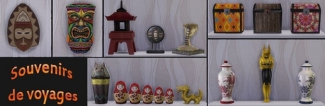Souvenirs de voyage Sims 4 << Maman gâteau - Sims Artists | Les Sims | Scoop.it