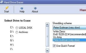 Hard Drive Eraser - Comment effacer complétement son disque dur | Geeks | Scoop.it