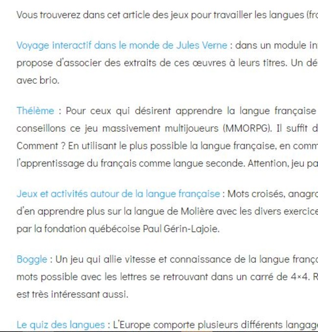 Des jeux pour travailler les langues – Délégation Académique au Numérique Éducatif | POURQUOI PAS... EN FRANÇAIS ? | Scoop.it