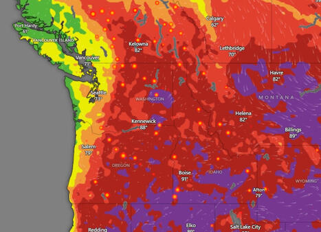 Spokane Fire, Air Quality Live Tracker Maps as New Warning Issued - Newsweek | Operation Deimos | Scoop.it