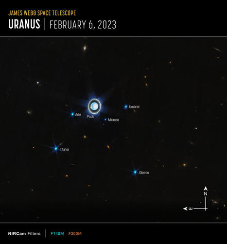NASA&rsquo;s Webb Scores Another Ringed World With New Image of Uranus | Amazing Science | Scoop.it