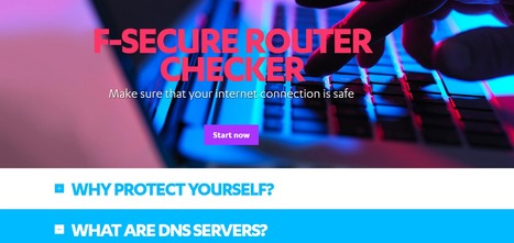 F-Secure Router Checker | Is my DNS hijacked? | CyberSecurity | ICT | eSkills | 21st Century Learning and Teaching | Scoop.it