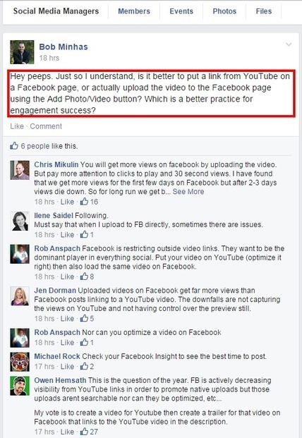Comment rendre votre vid&eacute;o virale sur Facebook? | Collectivit&eacute;s territoriales et m&eacute;dias sociaux : | Scoop.it