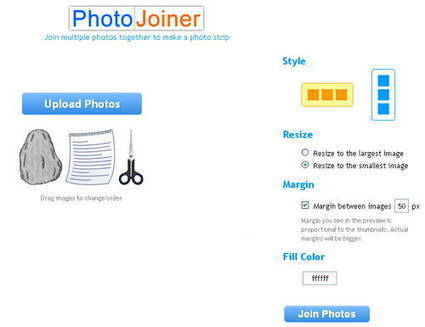 PhotoJoiner - photos c&ocirc;te &agrave; c&ocirc;te | NootLe | Retouches et effets photos en ligne | Scoop.it