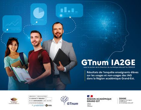 Résultats de l'enquête enseignants élèves sur les usages et non-usages des IAG dans la Région académique Grand-Est | Intelligence artificielle générative et pédagogie | Scoop.it