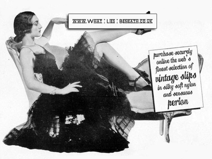 What Lies Beneath Vintage Slips: British spy protects St.Michael | Antiques & Vintage Collectibles | Scoop.it