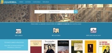 Elejandria, la web de libros electrónicos gratis y legales con los mejores clásicos en español | LabTIC - Tecnología y Educación | Scoop.it