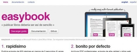 Easybook – Plataforma de código abierto para crear libros electrónicos.- | TECNOLOGÍA_aal66 | Scoop.it