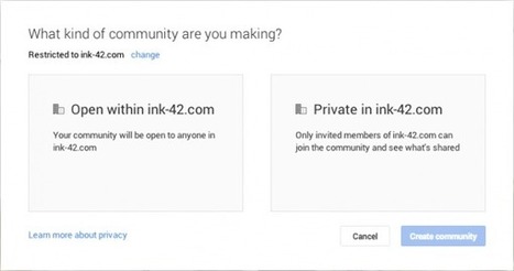 Google+ lleva las conversaciones privadas a las comunidades | TIC & Educación | Scoop.it