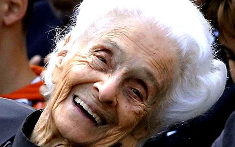 Rita Levi-Montalcini, l'infatigable Prix Nobel de médecine, s'est éteinte | Le BONHEUR comme indice d'épanouissement social et économique. | Scoop.it