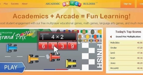 AYUDA PARA MAESTROS: Arcademics Skill Builders - Divertidos juegos interactivos para aprender | Educaci&oacute;n Siglo XXI, Econom&iacute;a 4.0 | Scoop.it