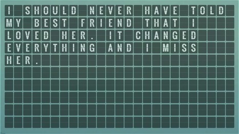 People&rsquo;s secret confessions and existential crises are on display in a UK train station - Quartz | Machinimania | Scoop.it