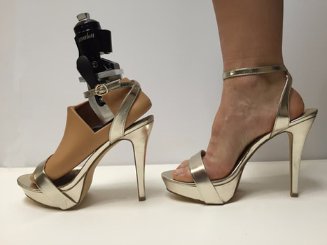Une prothèse qui permet aux amputées de marcher avec des talons  | L'innovation dans la filière cuir | Scoop.it