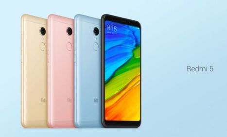 Xiaomi Redmi 5 2GB/16GB variant now in the Philippines | Gadget Reviews | Scoop.it
