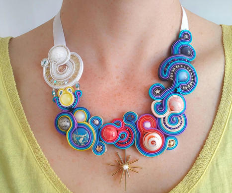 Necklace "Dream in the Center of the Solar System" ⭐ : 19 Steps (with Pictures) | Daily DIY | Scoop.it