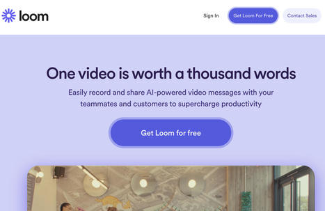 Loom. Un bon outil pour créer des tutoriels en vidéo – | Intelligent Learning Tech Solutions | Scoop.it
