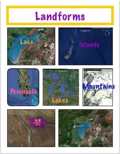 Landforms Using Google Earth on the iPad | iPad...